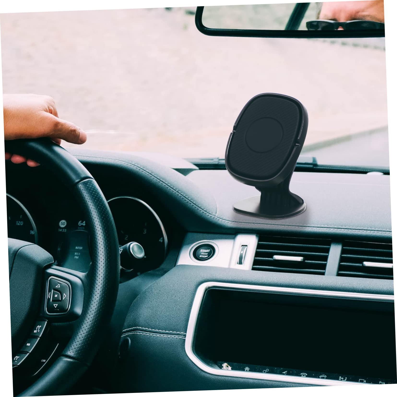 Gatuida 3pezzi Supporto Magnetico Per Smartphone Da Auto Porta Telefono Auto e Rotante Design Elegante Per Navigazione e Chiamate Sicurezza