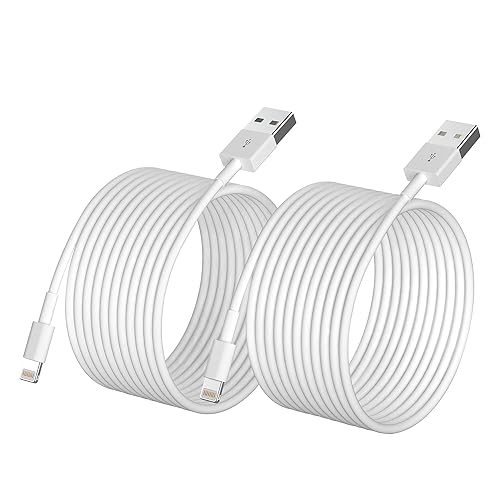 Miniatura 8 de Cargador para iPhone [certificado Apple MFi], paquete de 2 cables Lightning rápidos de 6 pies para cable largo, cable de carga Apple para iPhone