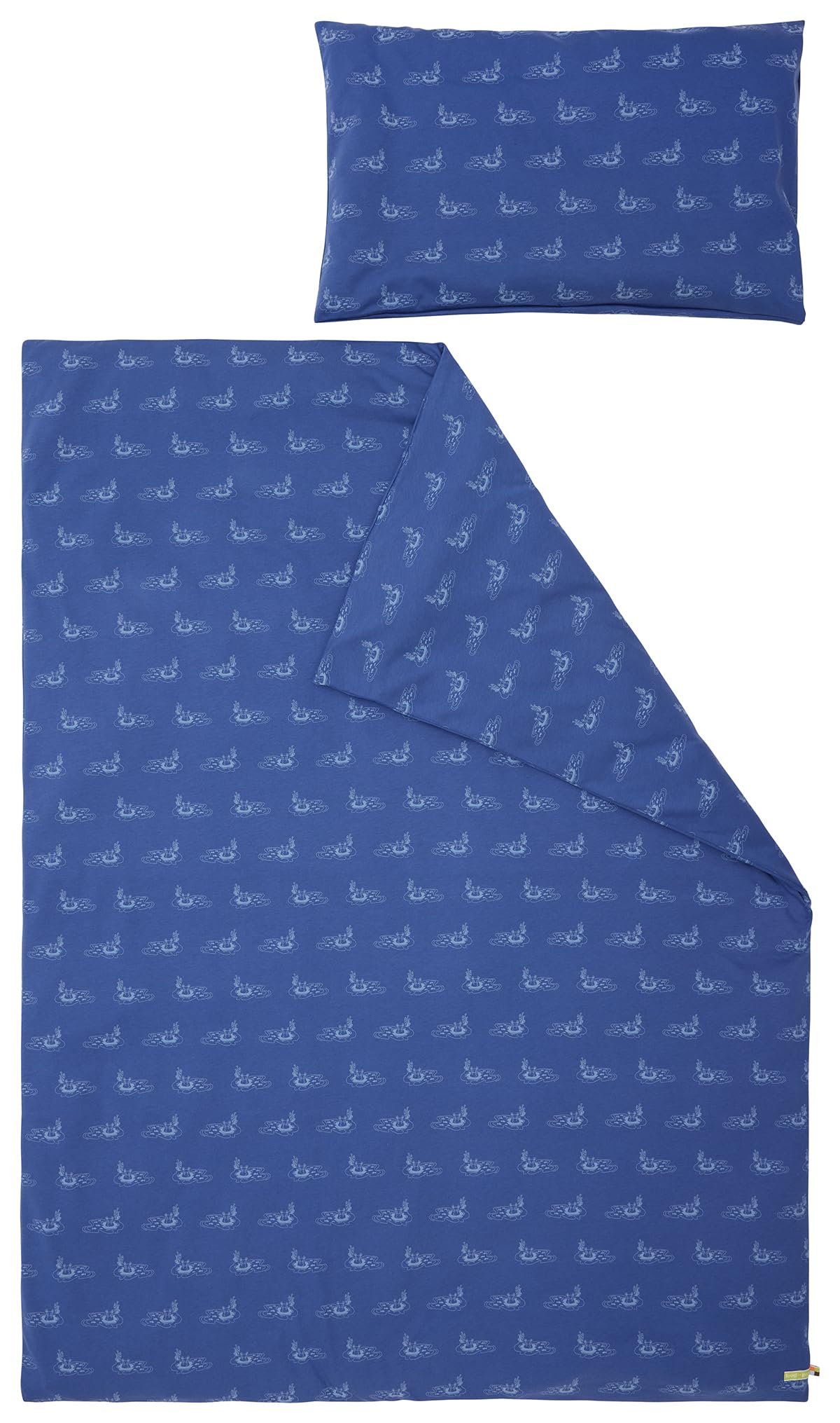 Kinder Jersey Bettwäsche-Set aus Bio Baumwolle 100 x 135cm, Kissen 40 x 60cm, GOTS zertifiziert