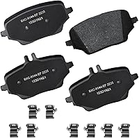 Vista 209 de Pastillas de freno traseras cerámicas Bendix Premium SBC1337 para Cadillac CTS 2014-2008, SRX 2016-2010, Chevrolet Camaro 2015-2010, Saab 9-4X 2011