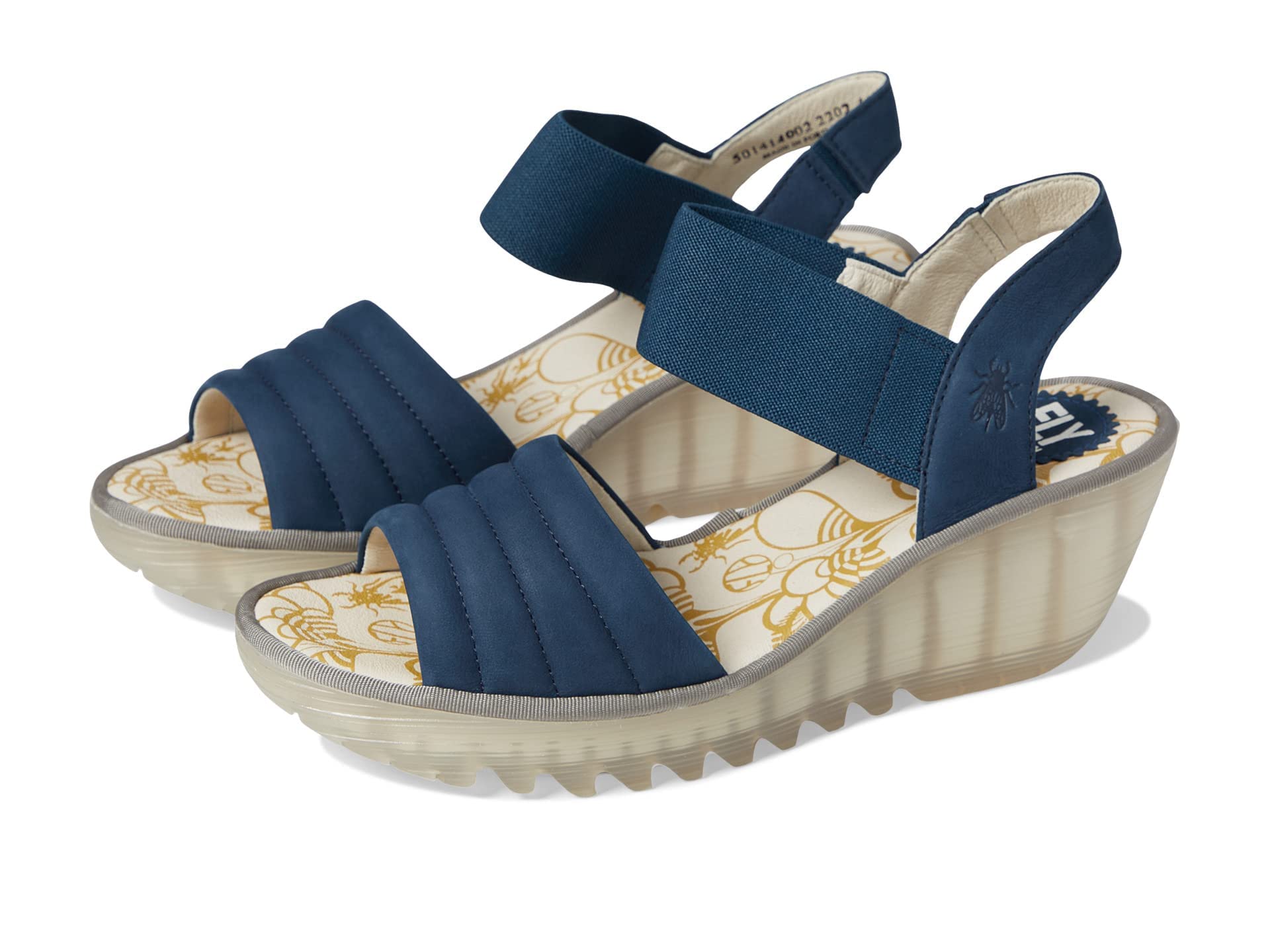 Fly London Yiko414fly, Sandali Donna, Blu, 41 EU