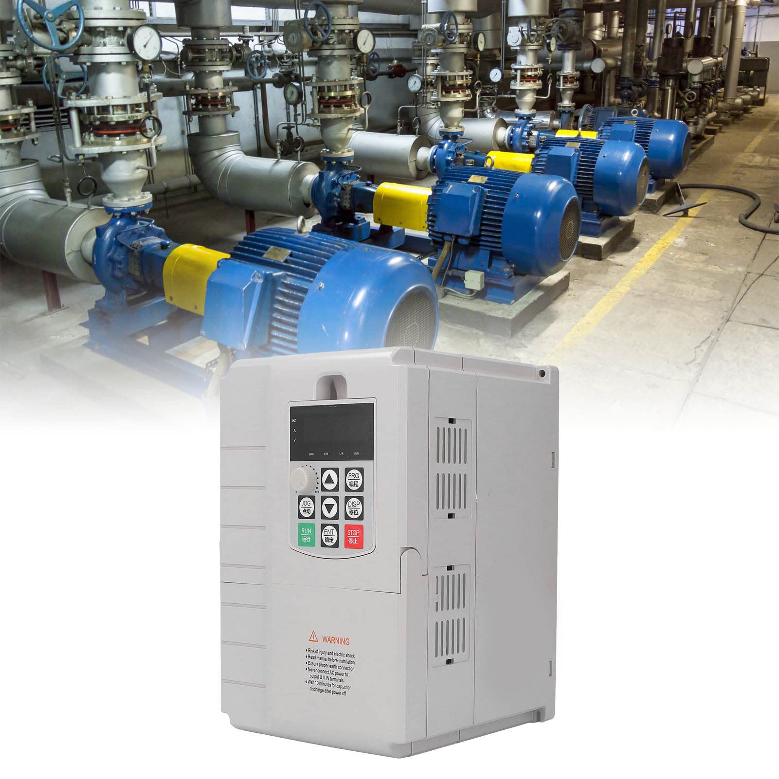 Falownik o Zmiennej Częstotliwości do Sterowania prędkością Silnika 220 V 380 V AT904 4Kw Technologia PWM do Wentylatorów, Pomp i Sprężarek