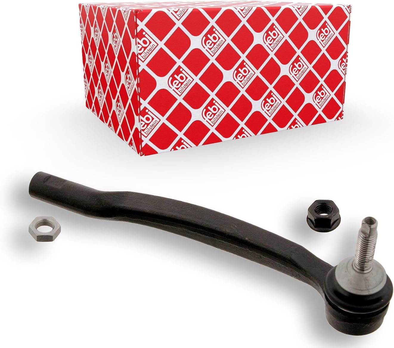 febi bilstein 29605 tie rod end with lock nut and counter nut (front axle right) - Pack of 1