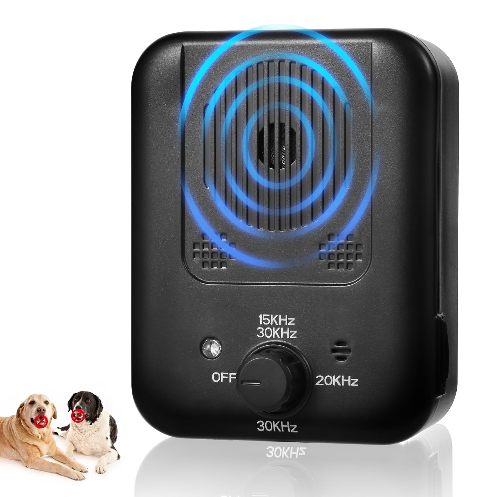 MOXIAOYAN Ultrasonic Dog Bark Deterrent Devices, Anti Barking Device for Dogs with 3 Modes Indoor & Outdoor, Safe for Dogs & Human Portable with 3 Modes, Dog Training & Behavior Aids, Bark Box