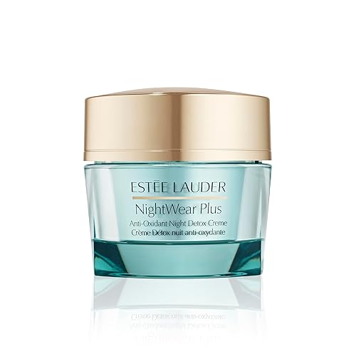 Estee Lauder Ropa de dormir para mujer Plus Crema de desintoxicación de noche antioxidante, todo tipo de piel, 1.7 onzas (paquete de 1)
