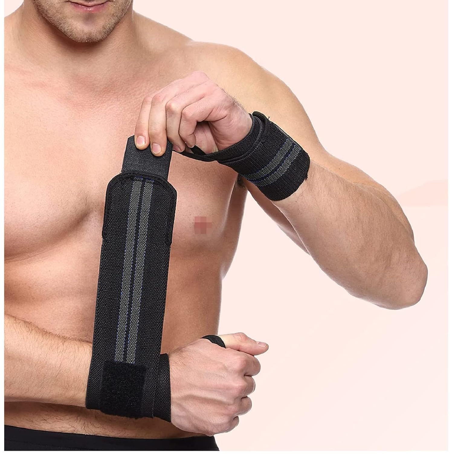 NOTEX_Wrist Support Bands for Men & Women | Weight Lifting Wrist Straps for Workout, Powerlifting, Bodybuilding & Fitness Wrist Band for Workouts Accessories (1-Pair)-picture-15