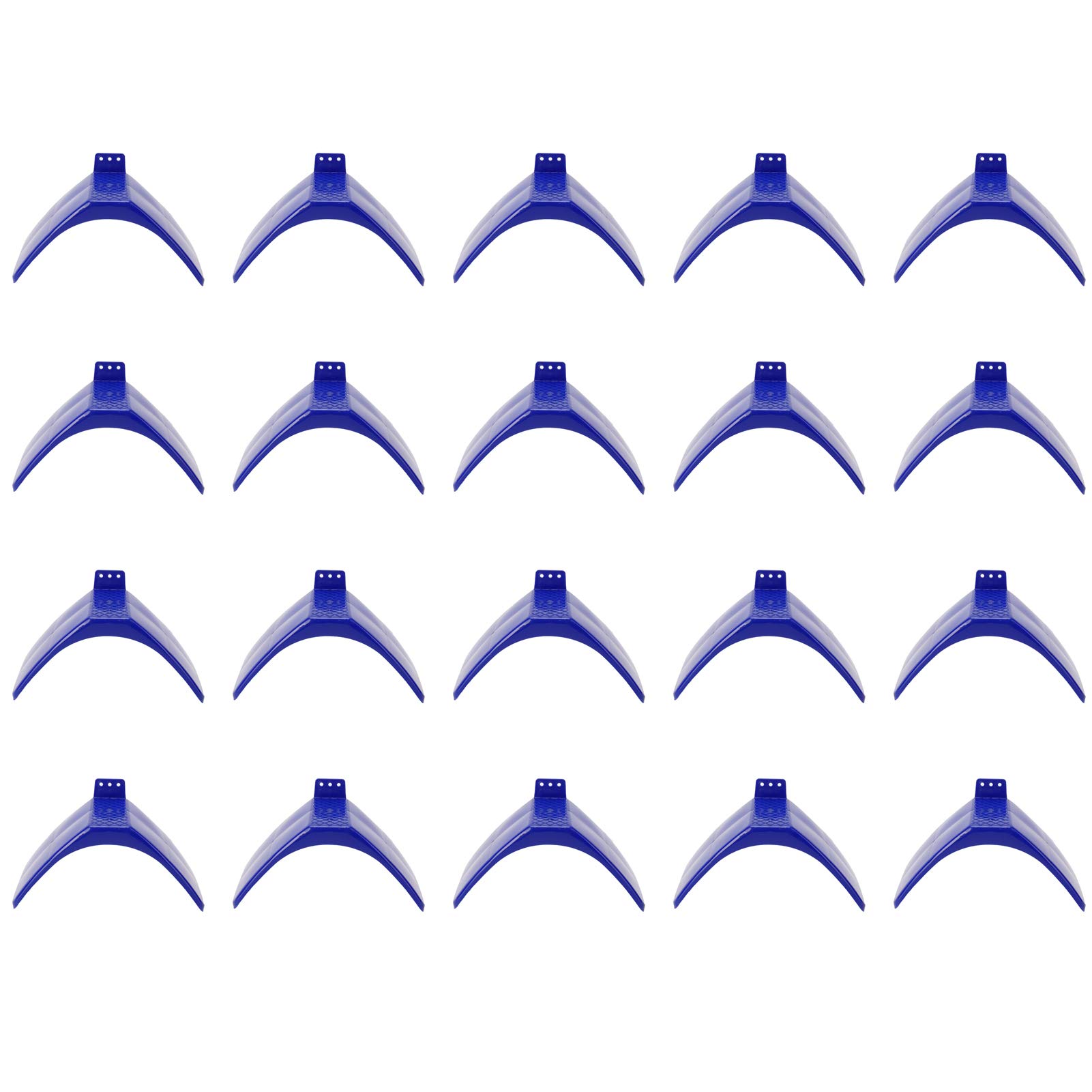 20 Piezas Soporte para Rejilla para Reposo De Pájaros Marco De Soporte para Palomas De Plástico para Posarse Cómodo Y Seguro En Gallineros Y Aviarios Diseño Duradero