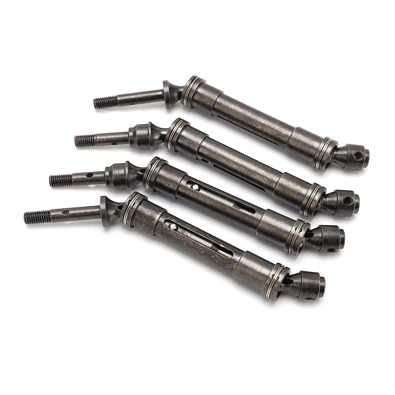 Amazon.com: Lybunair CVD Juego de acopladores de eje de transmisión, kit  combinador de eje delantero y trasero para automóvil RC Cardan para camión  RC 727 corto (morado) : Juguetes y Juegos