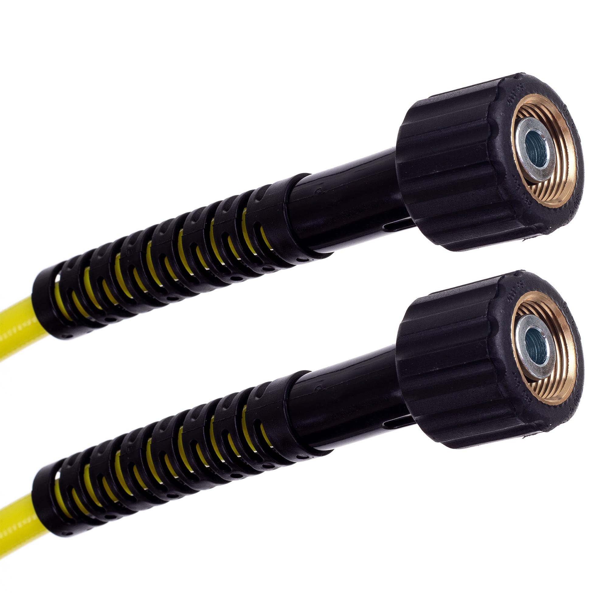 Tubo di ricambio per idropulitrice - 30m 180bar Compatibile con gli accessori per idropulitrici della serie Kärcher Hobby - Raccordo M22 x M22 con attacco da 14mm