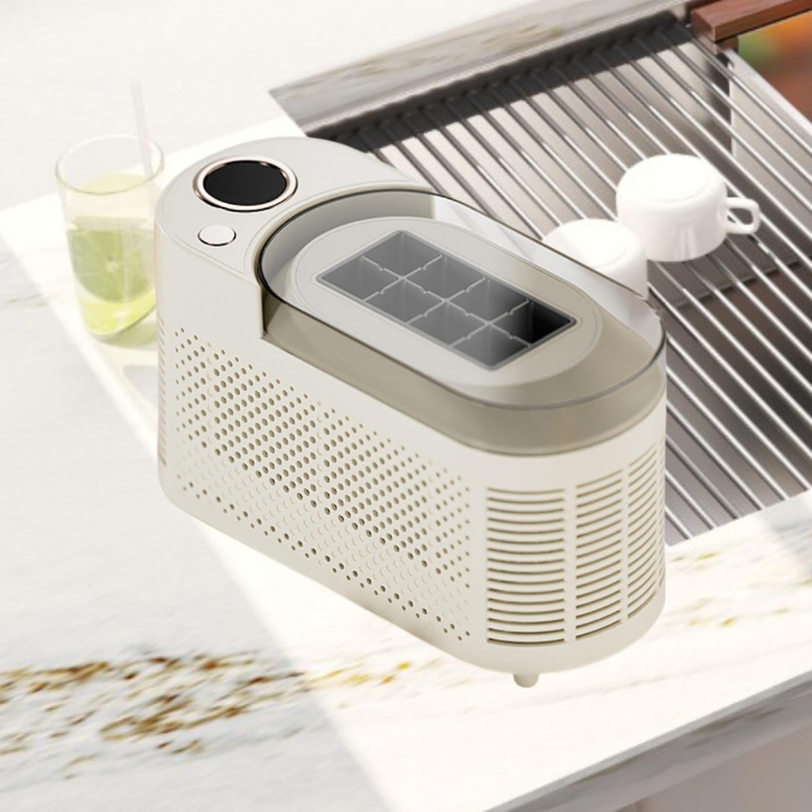 Motivetech Ice Machine For Home And Office Use, Compact Design With Quick Production, Without Power Cable on Fridge.com - View 5