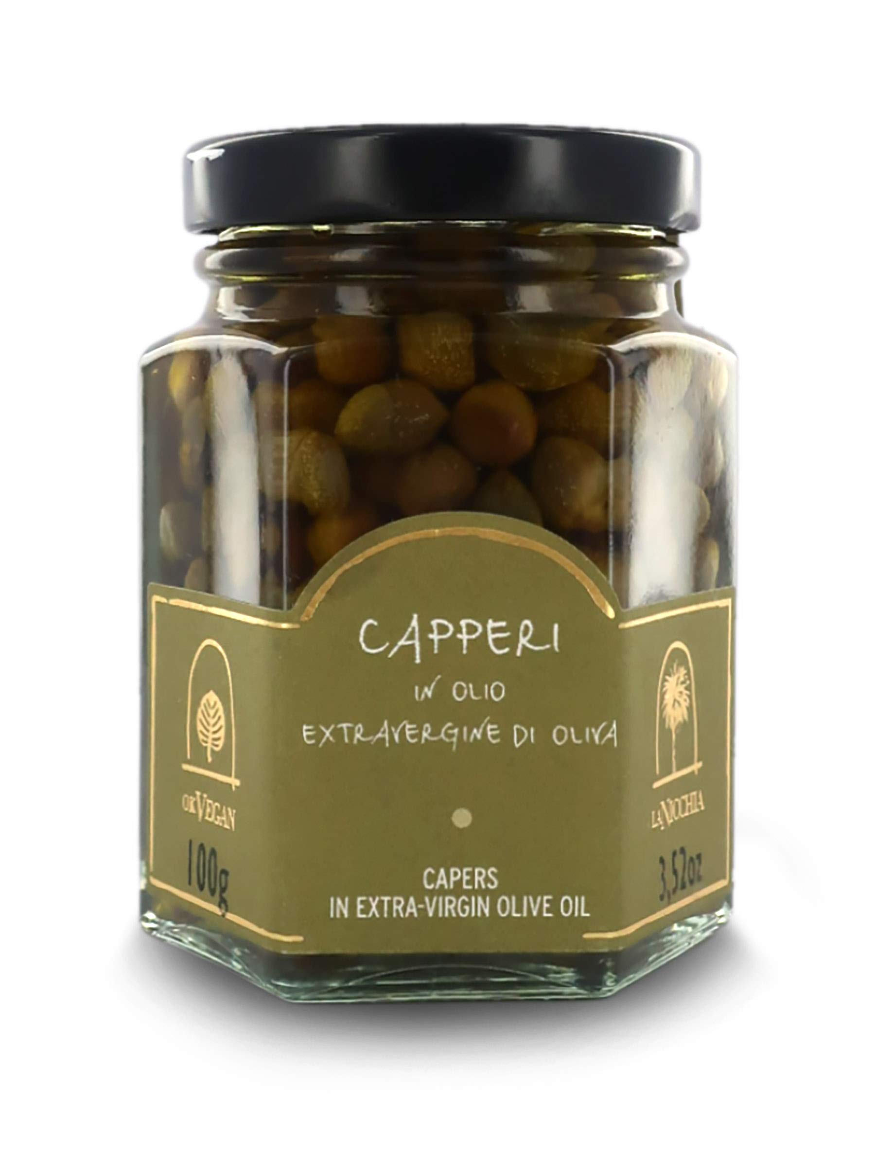 Câpres à l'Huile d'Olive Extra Vierge 100g