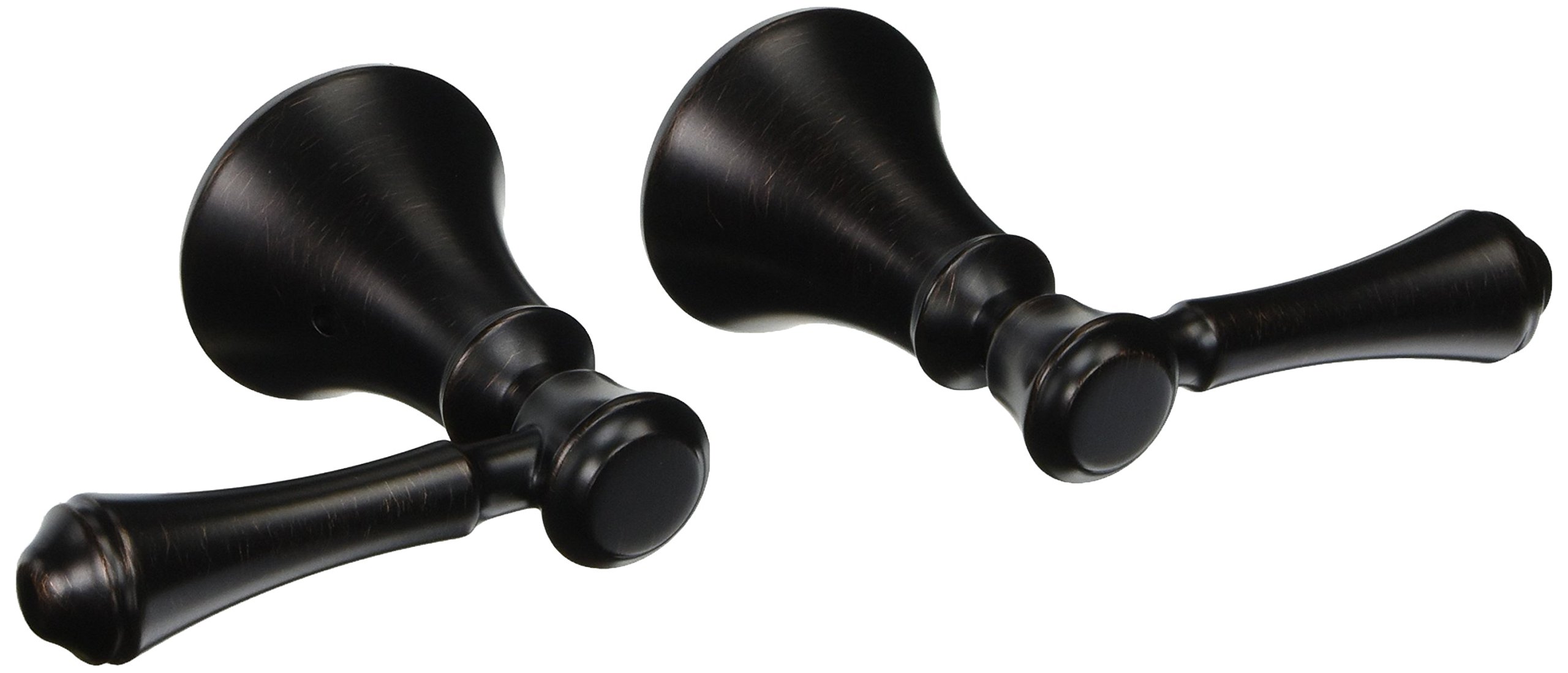Delta Cassidy Oil Rubbed Bronze Lever Roman Tub Faucet Handle Set