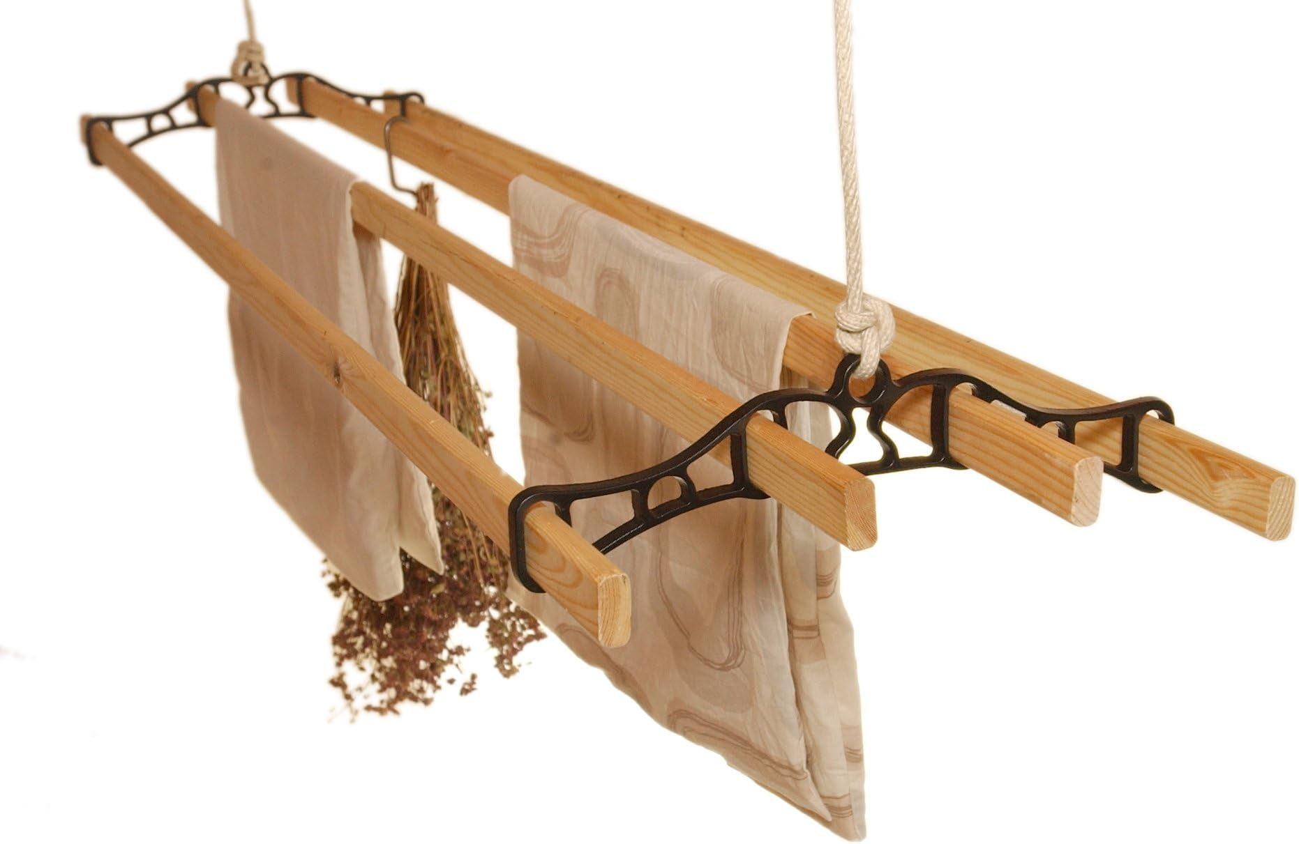 Classic Clothes Airer (Black - 0.9m / 2.11ft)