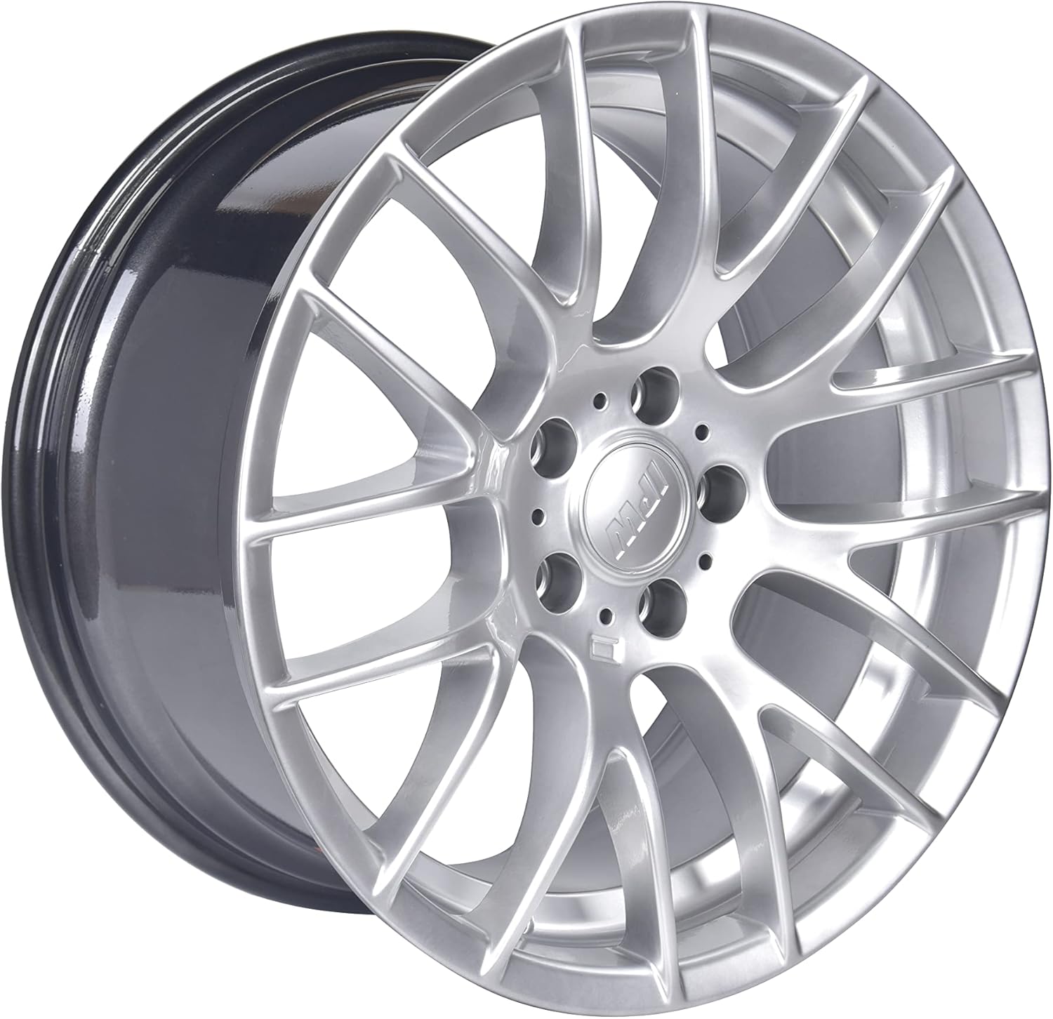 Amazon.com: New 18x8 Replacement Wheel Rim M3 CSL Style Hyper Silver ...