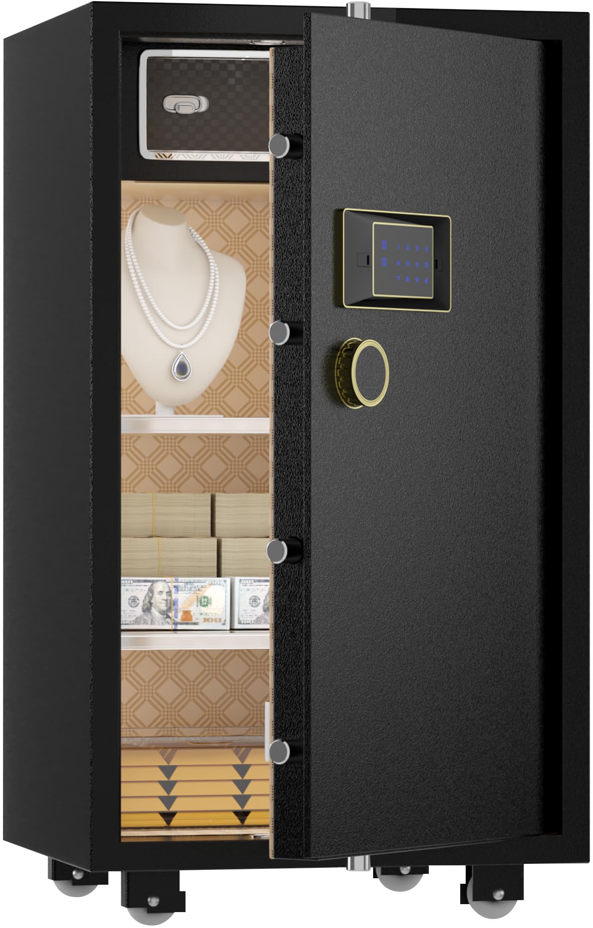TIGERKING Large Safe for Home 7.2 Cu Ft, Touchscreen Digital Keypad Lock