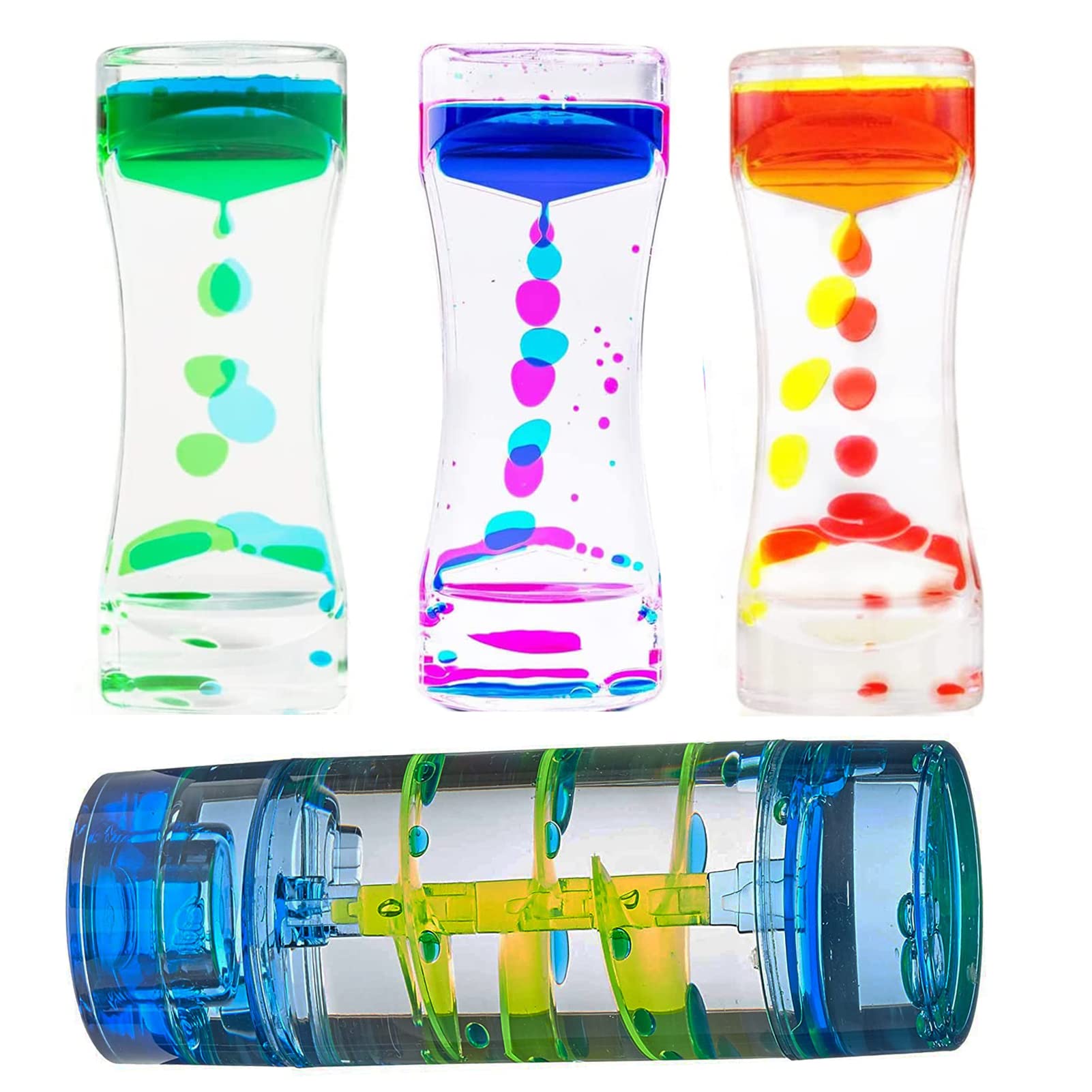 Amazon.co.jp: JOLUCE オイルタイマー スパイラル オイル砂時計 オイル