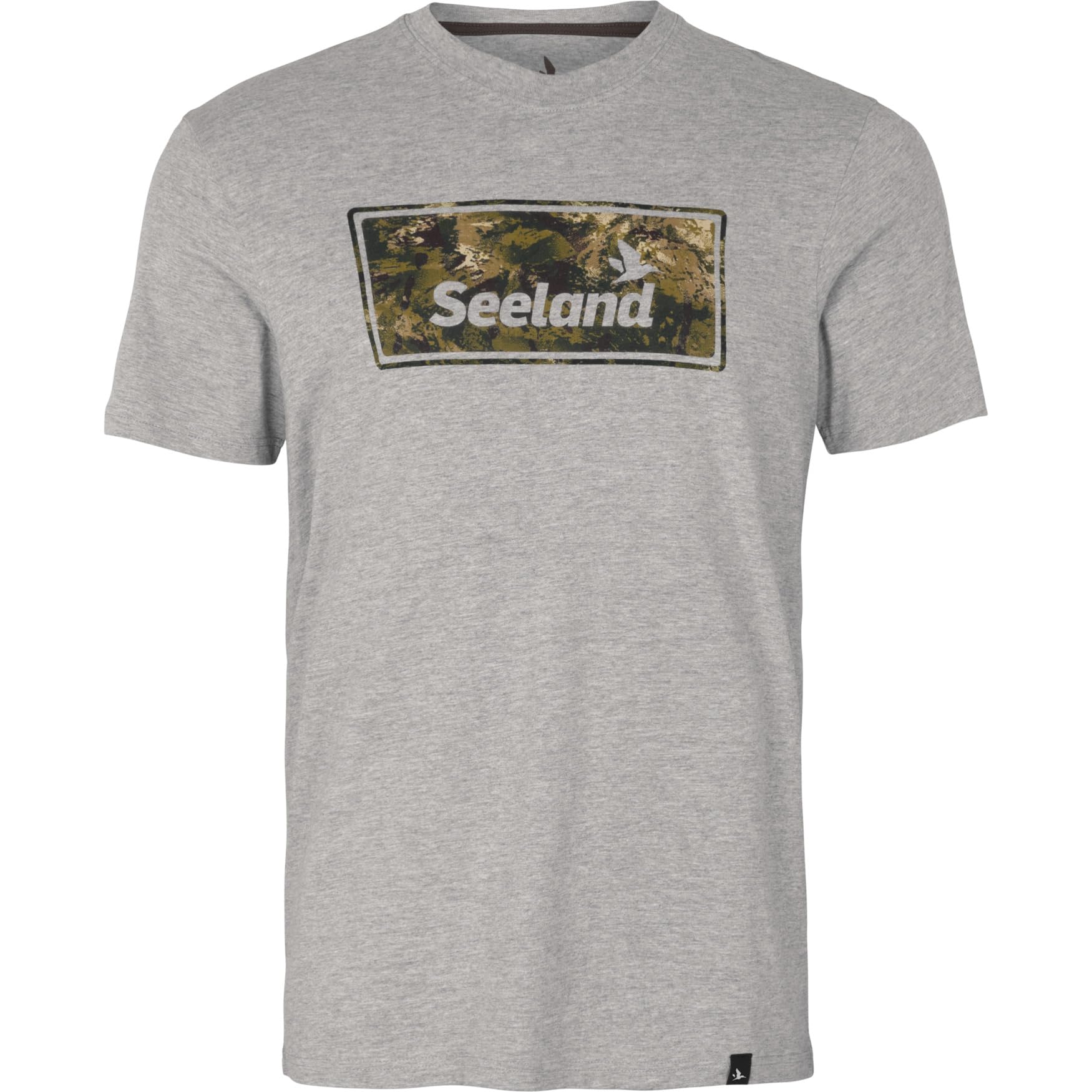 Seeland Falcon T-Shirt | Professional Hunting Clothes & Equipment | Scandinavian Quality Made to Last | Dark Grey Melange, L