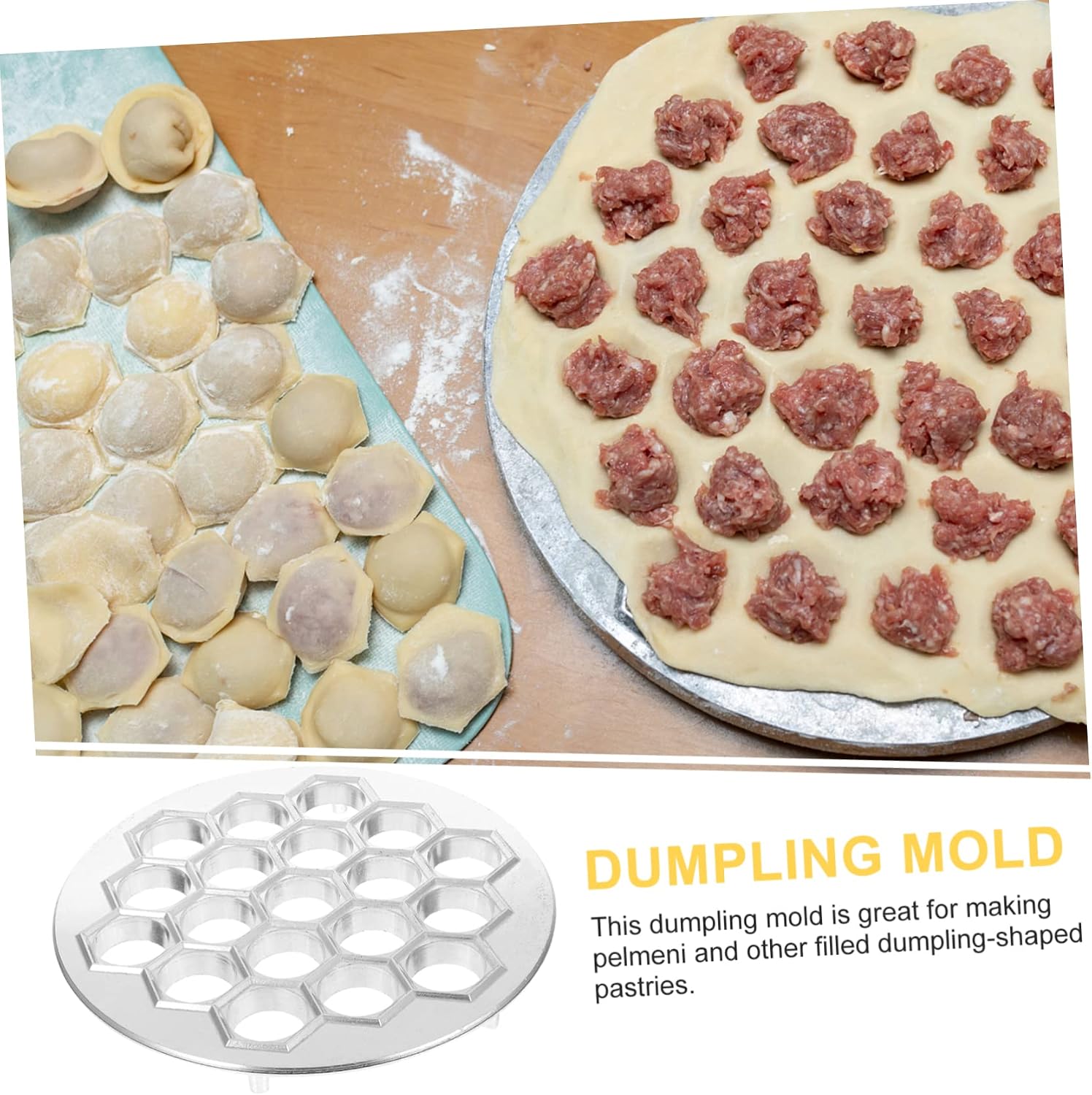 19holes Large Ravioli Trays Molds Dumpling Machine for Efficient Enjoyable Kitchen