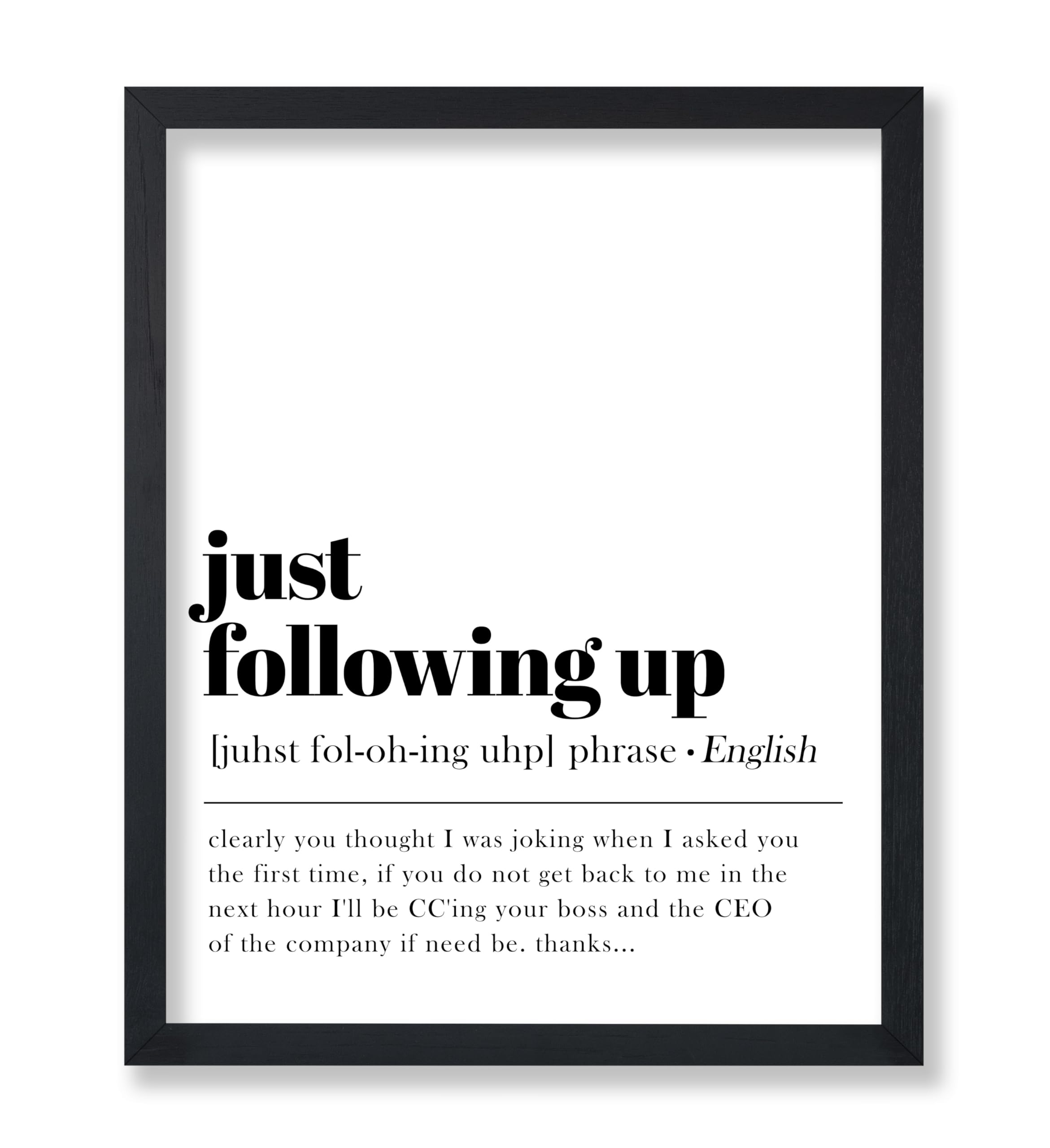 Amazon.com: Poster Master Dictionary Art Poster - Definition of Just ...