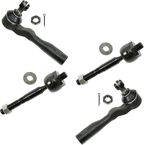 Juego de 4 extremos de barra de acoplamiento interior exterior LH RH para Tundra Sequoia Pickup Truck SUV