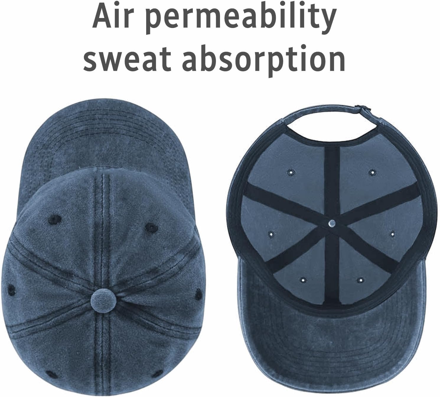 Horse Heartbeat hat for Women Men Vintage Hats Baseball Cap Adjustable Washed Cotton Cap - Image 5