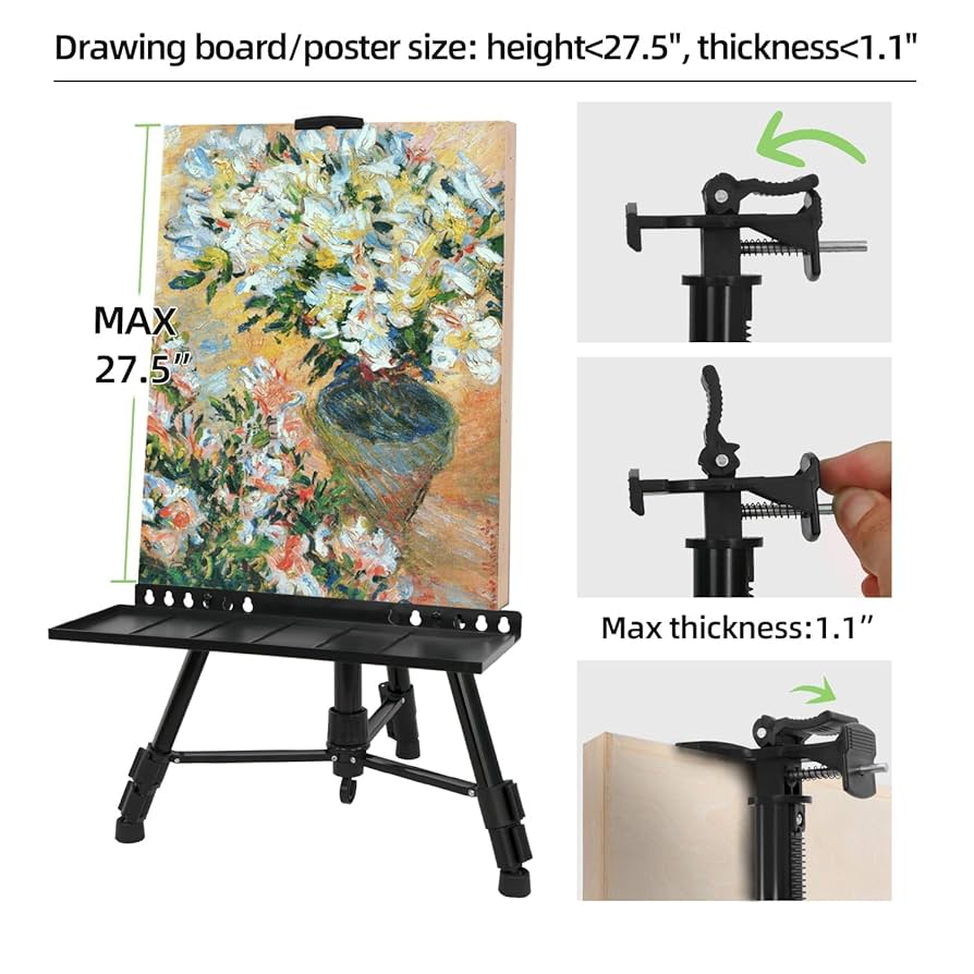 Amazon.com : Newzealkids Artist Easel Stand Painting Stand