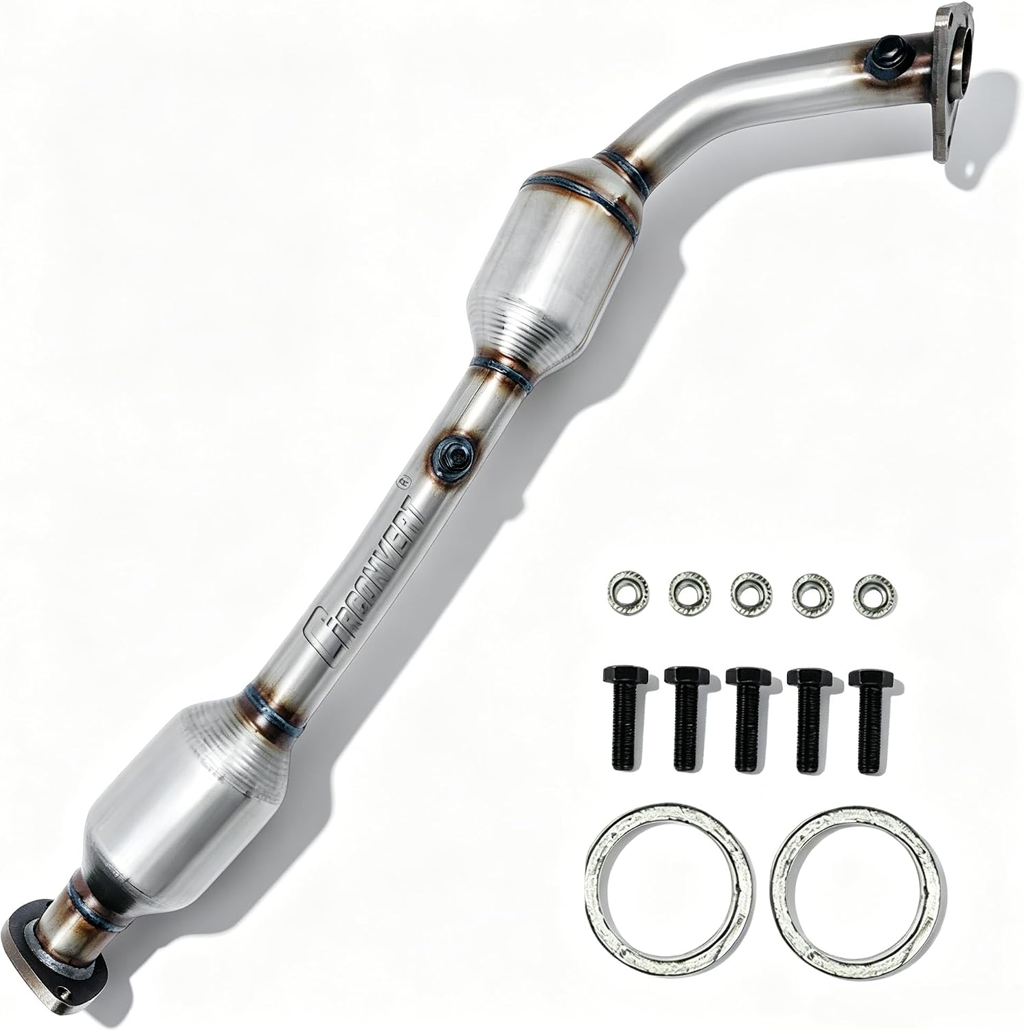 Right Catalytic Converter Fit for Toyota Tundra 2007-2020 Toyota Sequoia 5.7L V8 2008-2019, High Flow Catalytic Convertor (EPA Compliant)