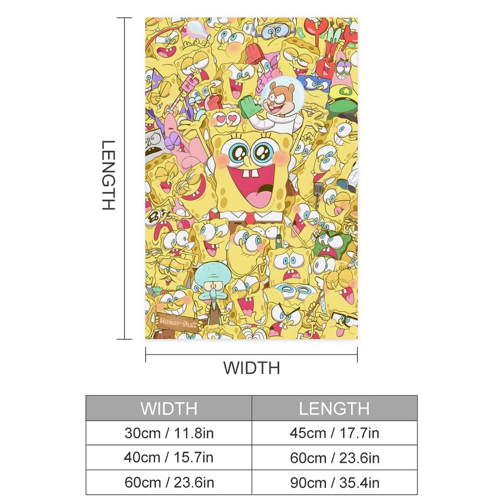 Amazon.co.jp: スポンジボブ ポスター 絵画 インテリア 壁紙用 壁紙