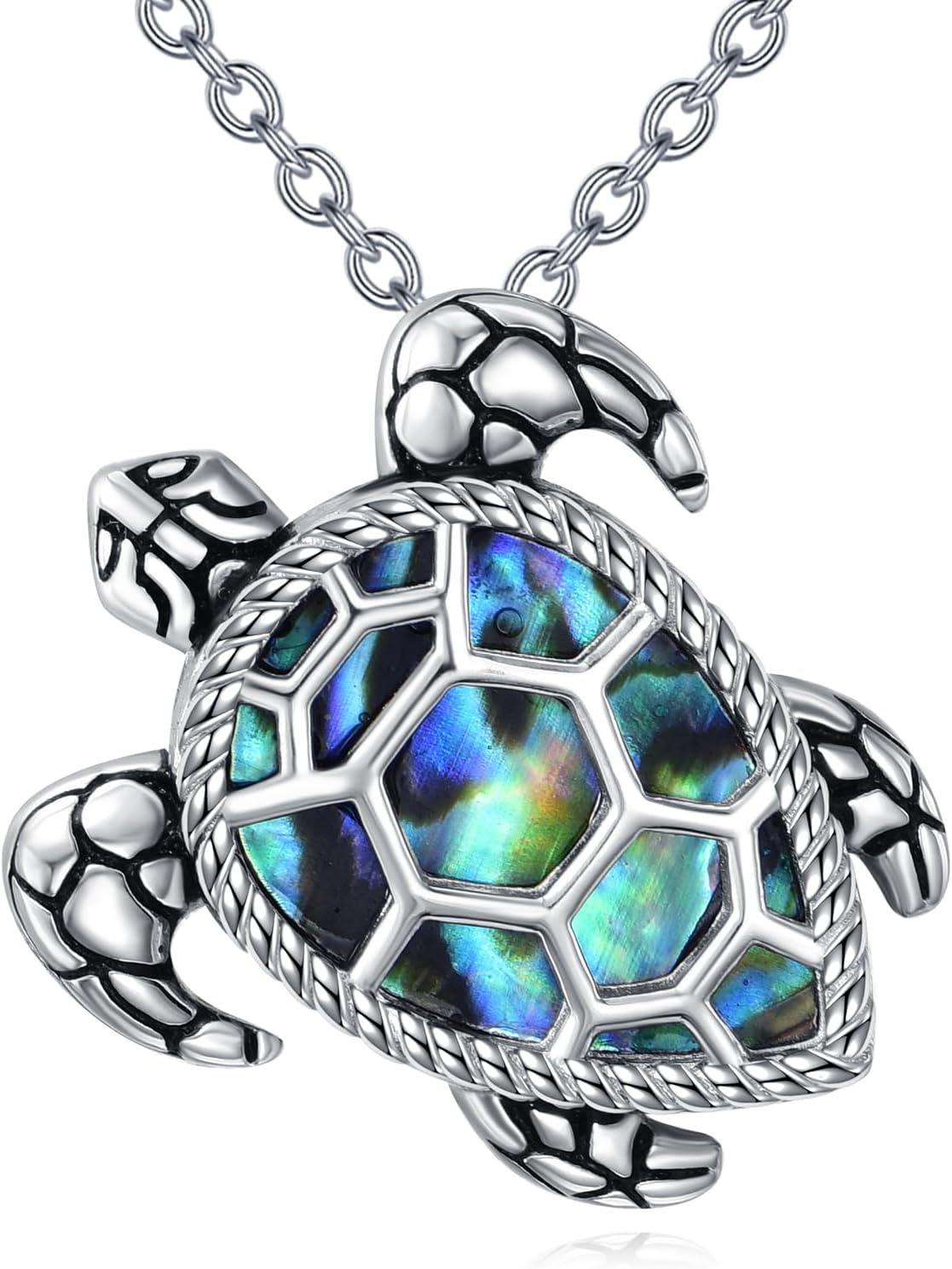 Animal Necklace for Women Necklace 925 Sterling Silver Ocean Theme Pendant Necklace Jewelry Gifts