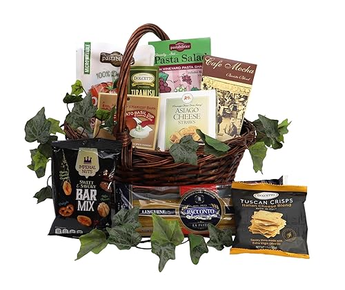 Gift Basket Village Cena temática italiana para dos cestas de regalo