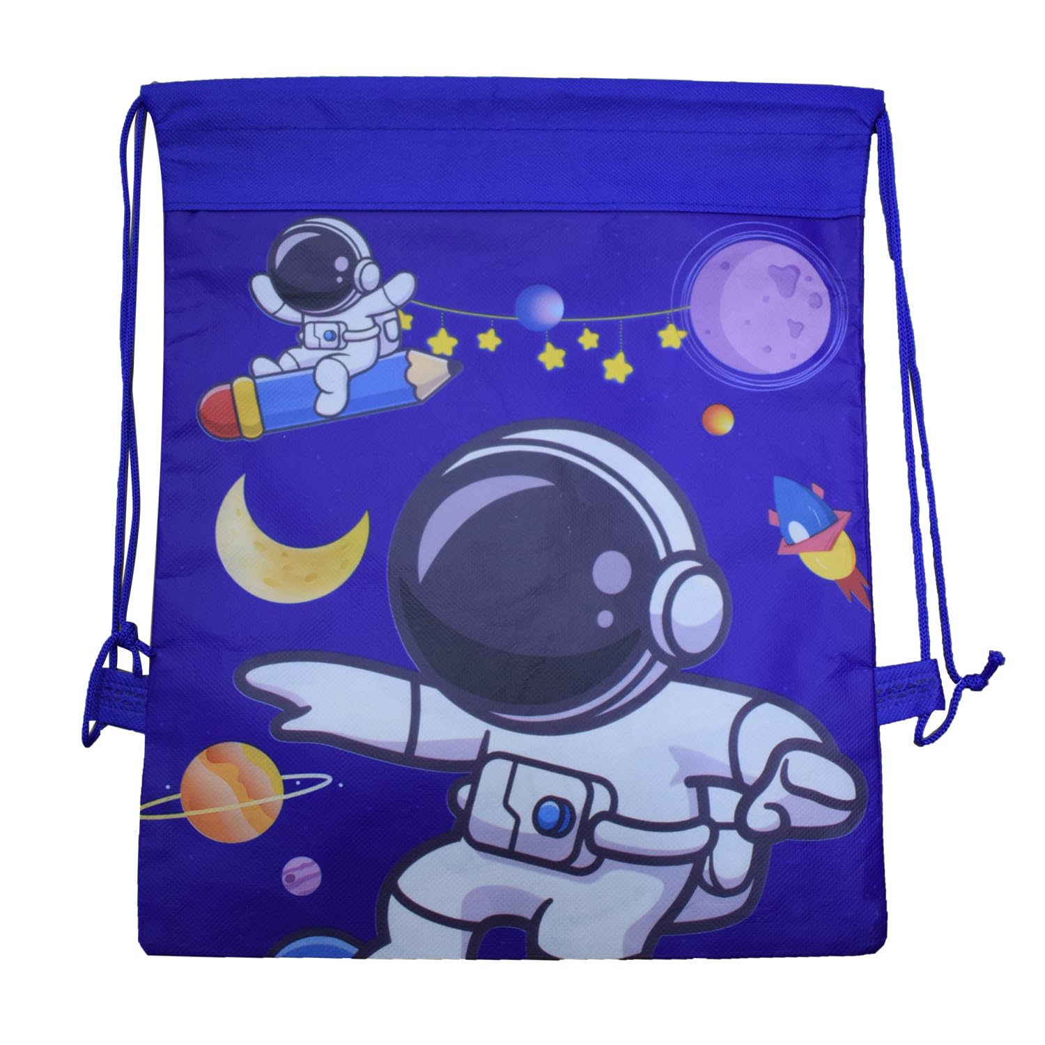Asera Space Theme Design Dori Haversack Bags for Kids/Boys Birthday Return Gifts (12 pcs) - Image 4 thumbnail