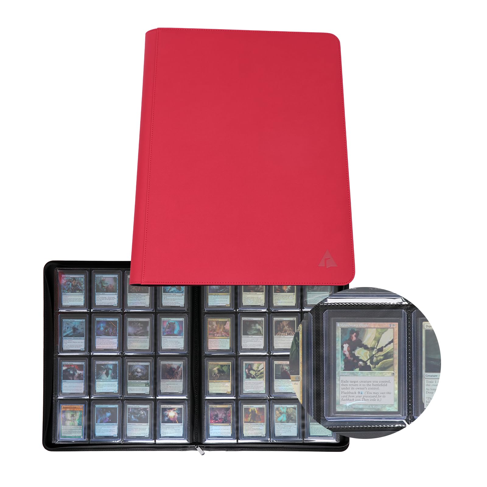 Amazon.com: Rayvol 16-Pocket Top loader Binder, Holds 512 Top