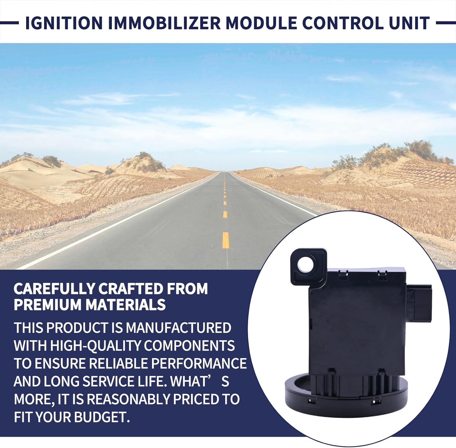 Ignition Immobilizer Module Control Unit 28590-C9968 Compatible with Nissan Altima Armada Frontier Pathfinder Sentra Xterra Titan 2004-2021 Replace 28590C9968