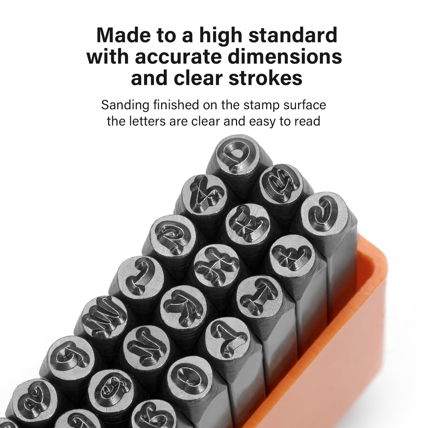 WUTA Metal Stamping kit, 37pcs 1/8