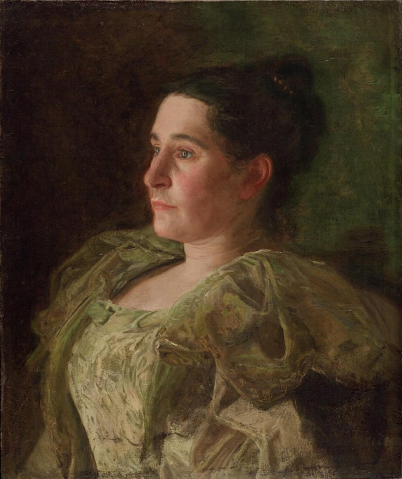 ARTXLXXBN Famous Print Painting Colorful Art Print Portrait of Mrs Mapes by Thomas Eakins Canvas Art Decorations for Home Decor 60x90cm