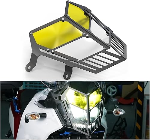 Miniatura 5 de Protector de parrilla de faros delanteros para T&enere 700 para XTZ 700 2019-2023 para T&enere 700 World Raid T700 Rally Edition 2020-2023,