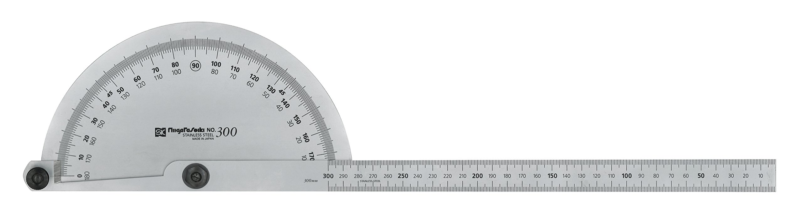 Amazon | 新潟精機 SK 日本製 プロトラクター No.300 竿目盛付 