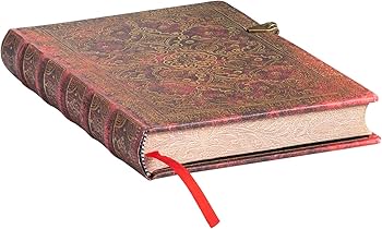 Carmine Midi Lined Hardcover Journal, 240pg, 120GSM by Paperblanks