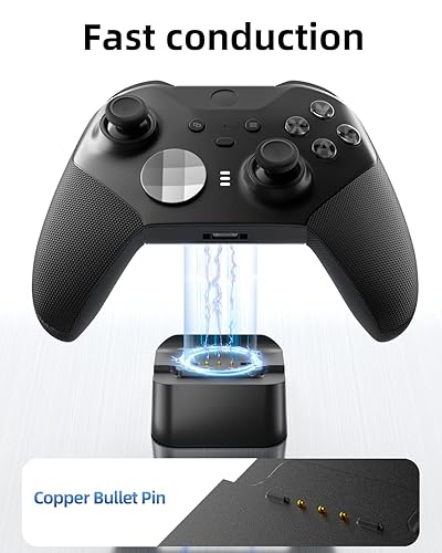 Miniatura 3 de Complete Component Pack for Xbox Elite Controller Series 2-Accessories Includes 4 Thumbsticks, 4 Paddles, 1 Standard D-Pad and Charging Station as