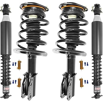 Amazon Com Rear Air Suspension To Shock Coil Spring Conversion Kit Set For Dts Lucerne Automotive