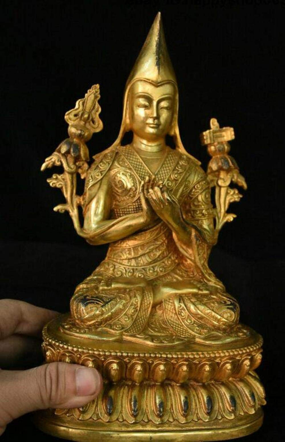 チベット仏像 チベット仏像コンドイェツォギャルとマンダバセット