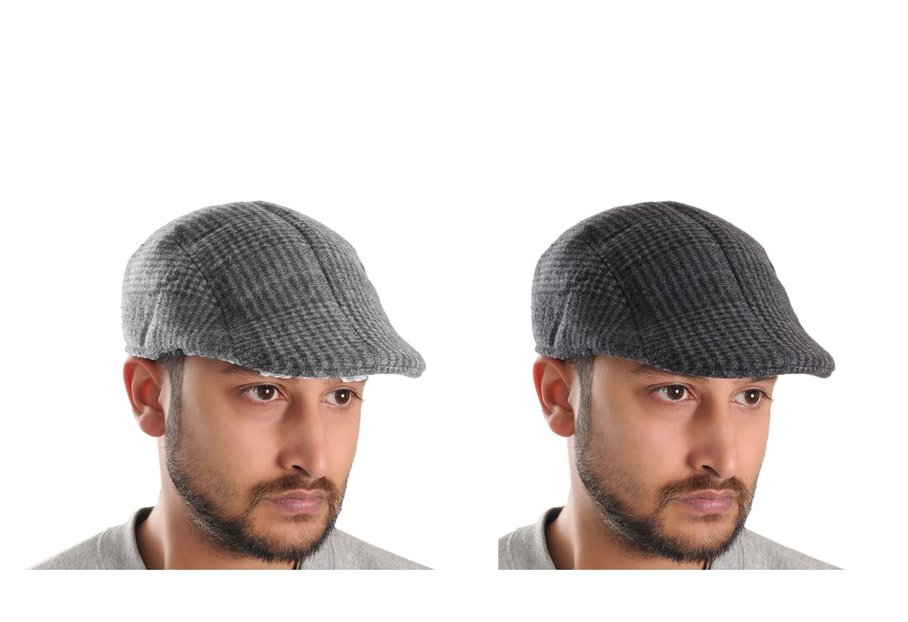 AcceryGolf/Flat Caps (Pack of 2) for Men