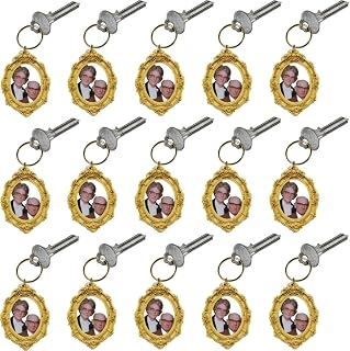 Antique Picture Frame Wood Keychains
