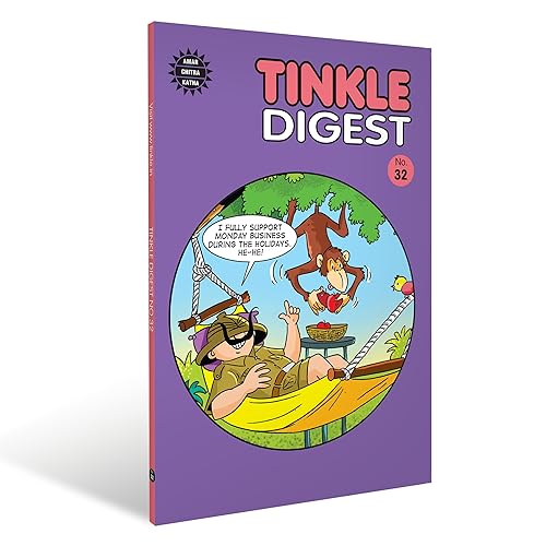Tinkle Digest No. 32: Fun-Filled Storybook for Kids | Engaging Illustrated Comic Book for 3+ Years | Classic Amar Chitra Katha Collection
