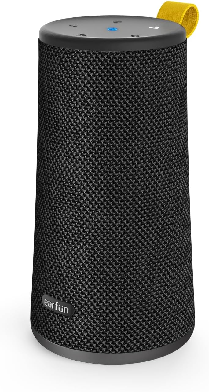 UBOOM Bluetooth Speaker, [24W Stereo Sound] Boom Bass, 360° Surround Sound, Sweatshield™ IPX7 Waterproof, Indoor & Outdoor Modes, Dual Pairing, 24Hrs, Portable Wireless Speaker for iPhone etc
