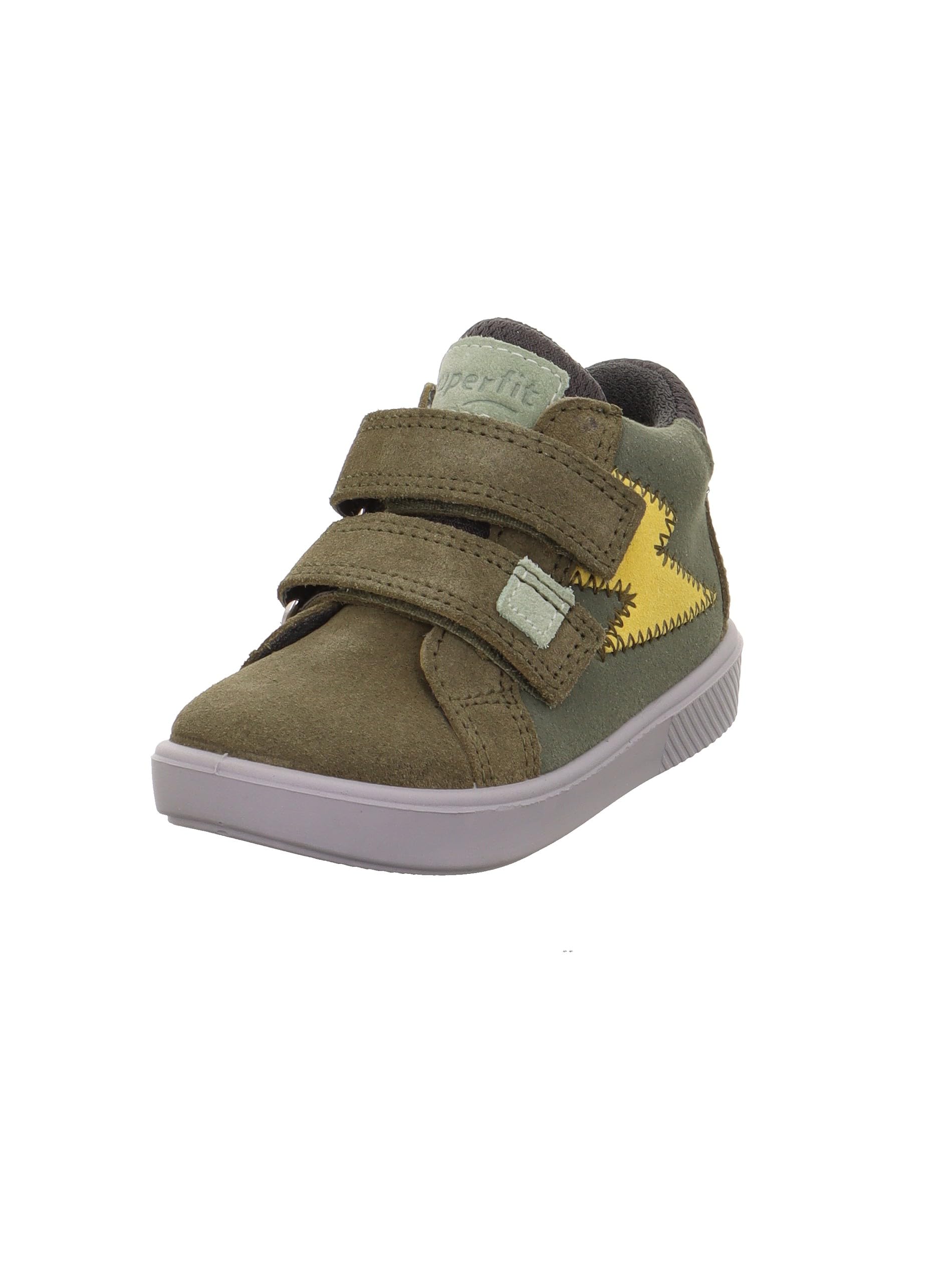 Superfit Boys SUPIES Sneaker, GRÜN/Gelb 7010