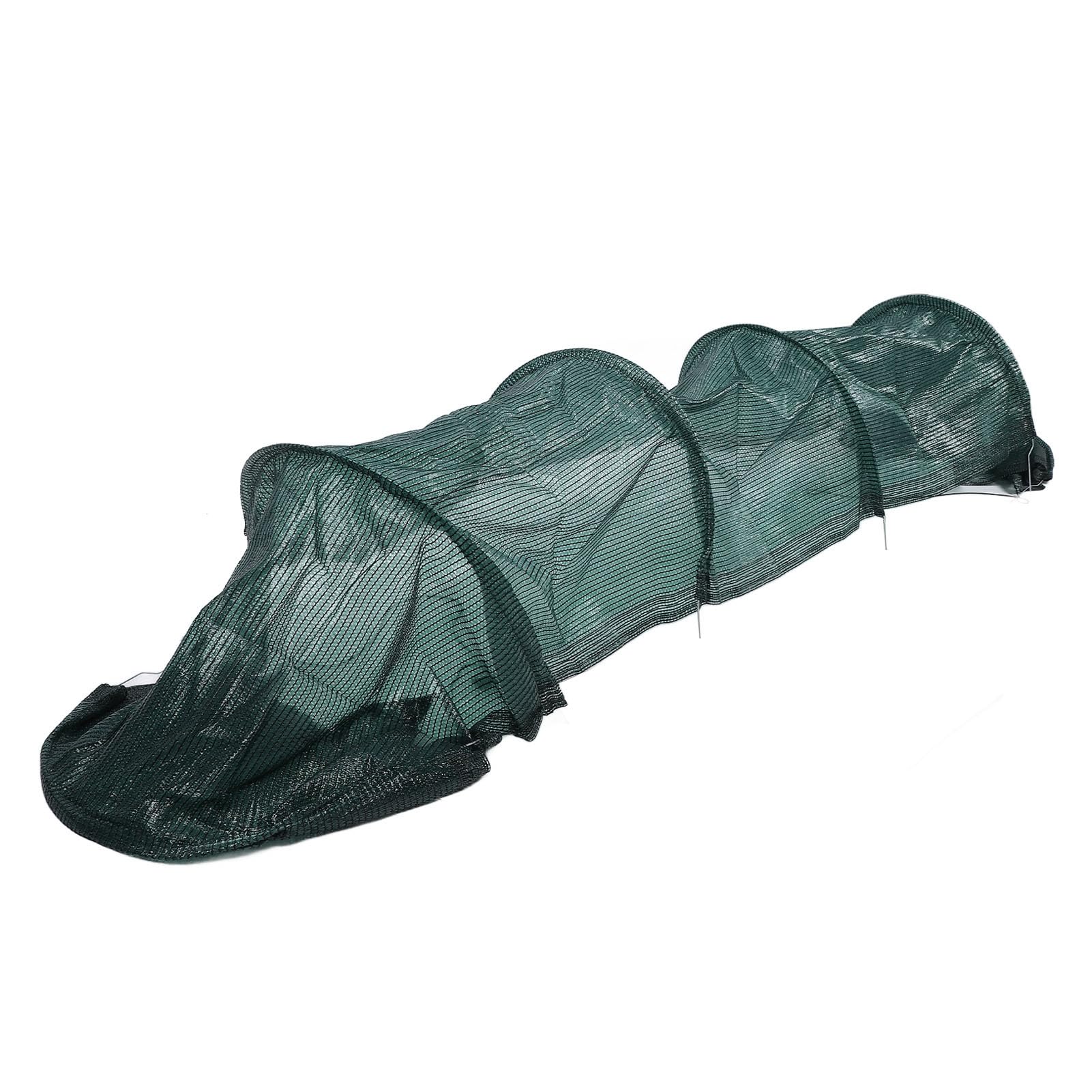 Serre Tunnel Portable de 300 Cm, 6 Piquets en Cercle (Blackish