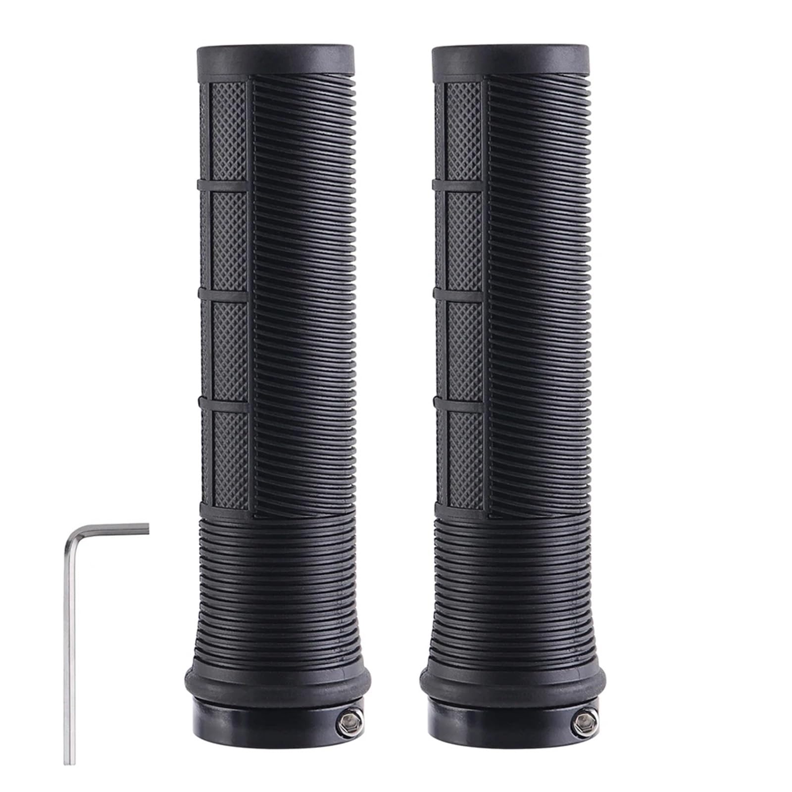 Poignées pour Vélo Housse de Guidon VTT antidérapante, poignées vélo Montagne Absorbant Les Chocs en TPR for 22,2 mm