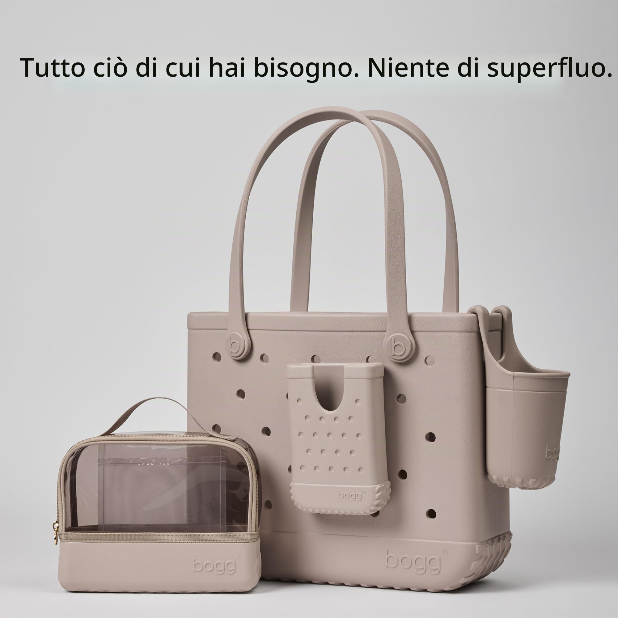 BOGG BAG Borsa piccola impermeabile lavabile per spiaggia, barca, piscina, lavoro, scuola, sport, 38 x 33 x 13 x 13 cm, borsa leggera e carina