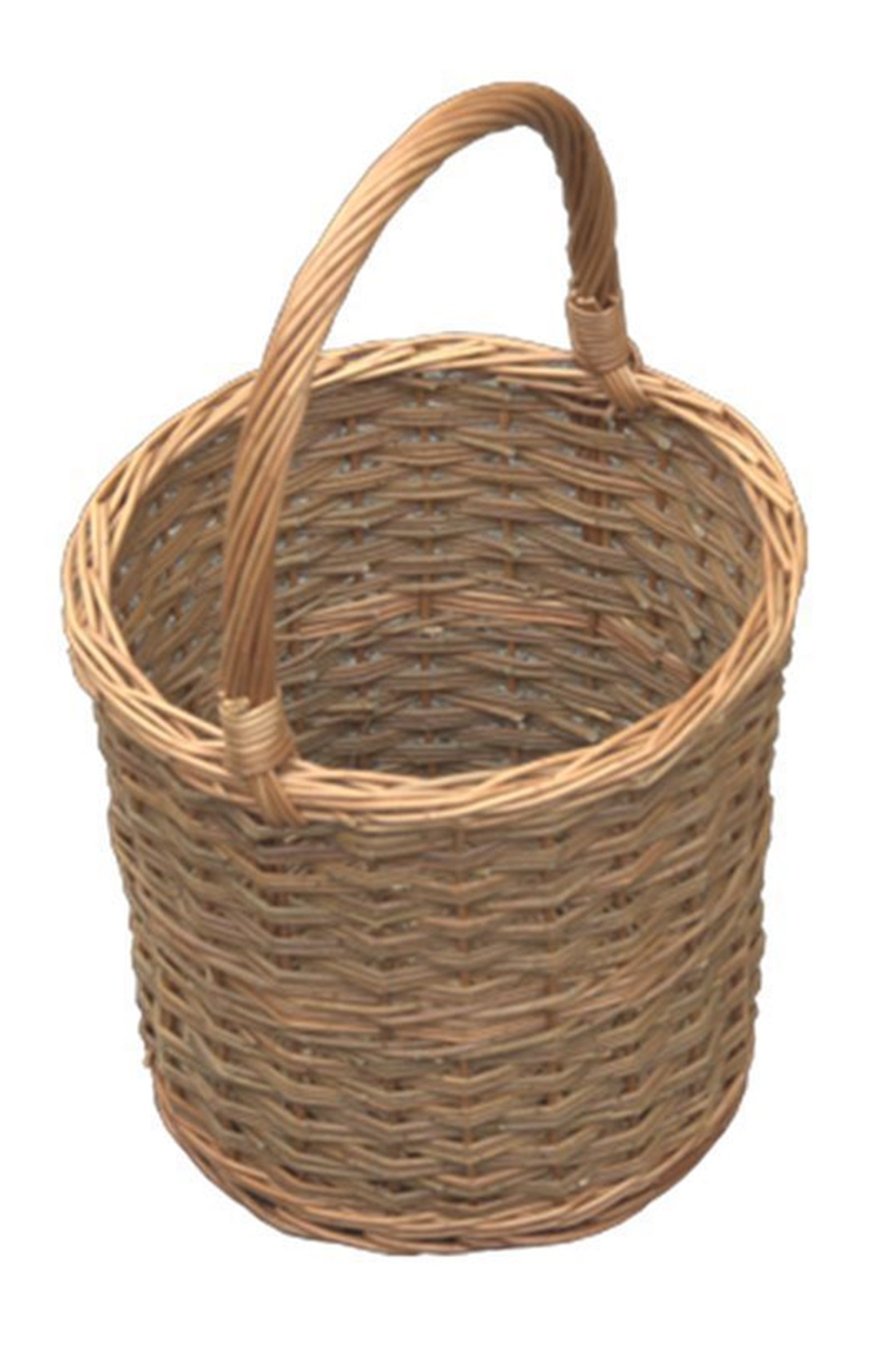 Yorkshire Barrel Shopping Basket - Brown